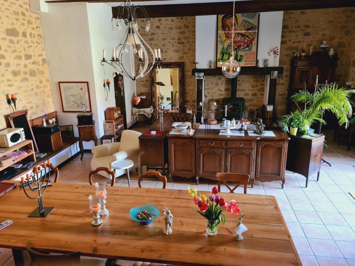 Ferme De Tayac - Charme Avec Pool Les Eyzies Exterior foto